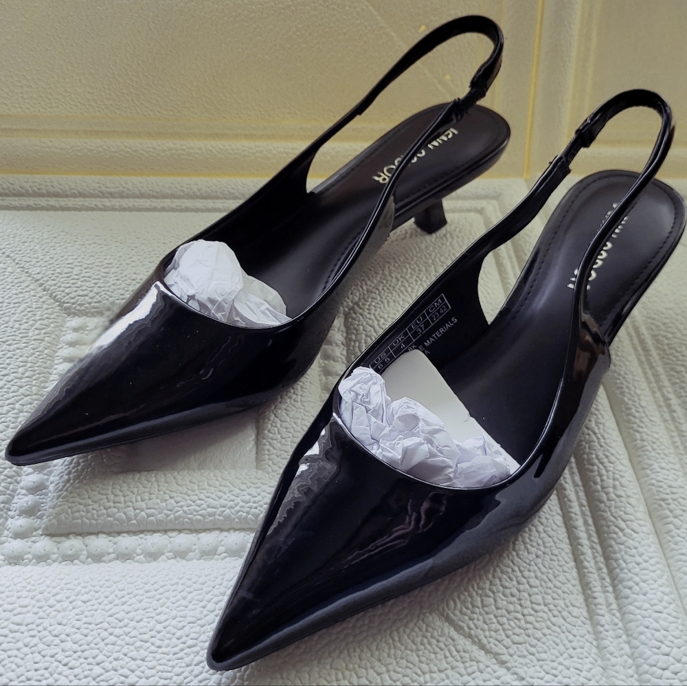 Jenn Ardor | Kitten Heel Patent Leather